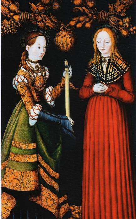 Святые Женевьева и Аполлония (1506)