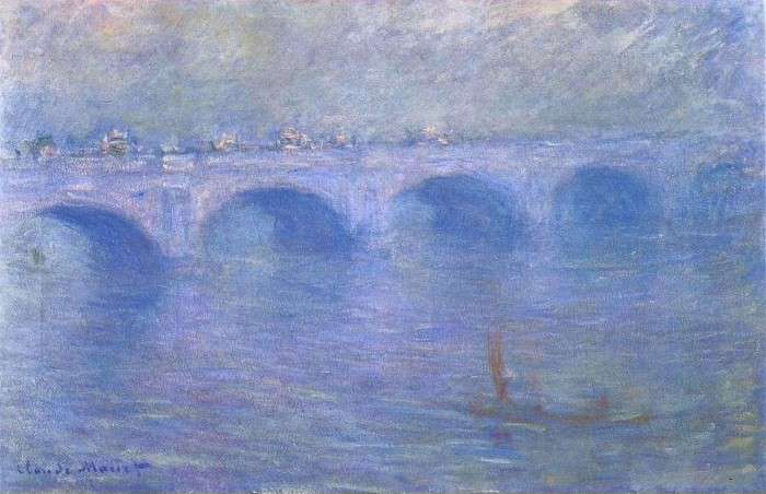 Мост Ватерлоо в тумане (1901)
