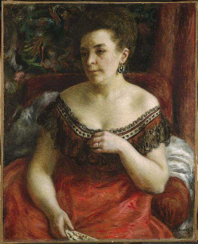 Портрет мадам Ренуар (Бланк) 1870