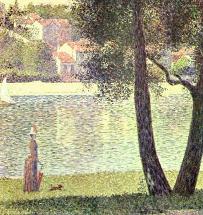Сена у Курбевуа (1885)