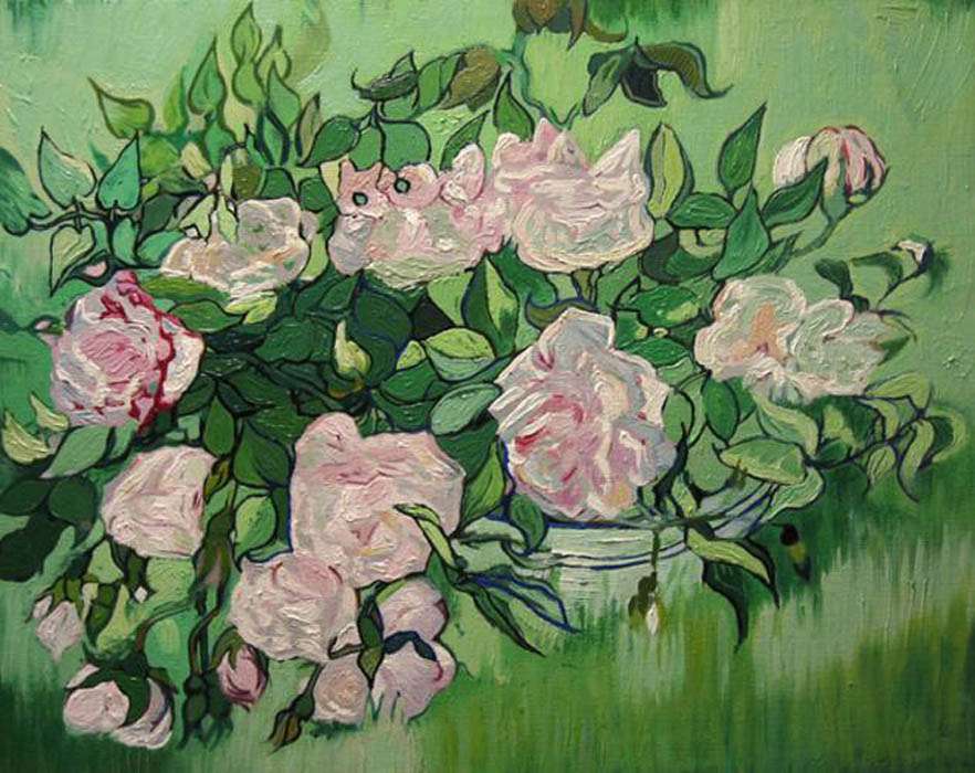 Розовые розы (1890)