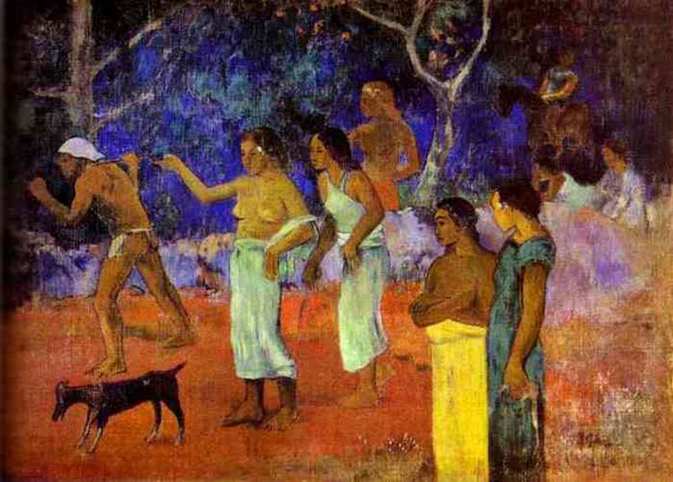 Сцена из жизни таитян (1896)