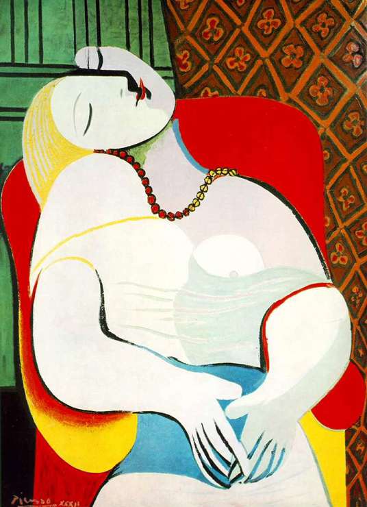 Мечты(фигура в красном кресле) 1932
