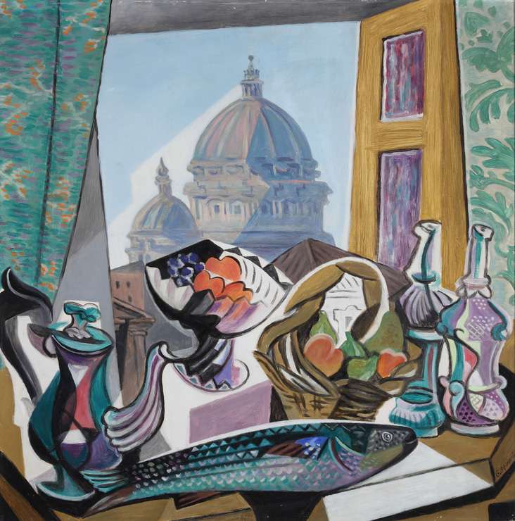 Натюрморт с купола Святого Петра (1916)