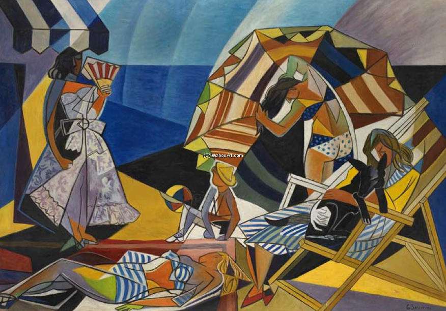 На пляже (1948)