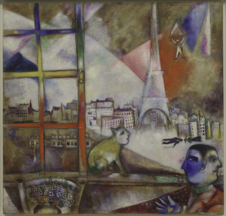 Париж через окно (1913)