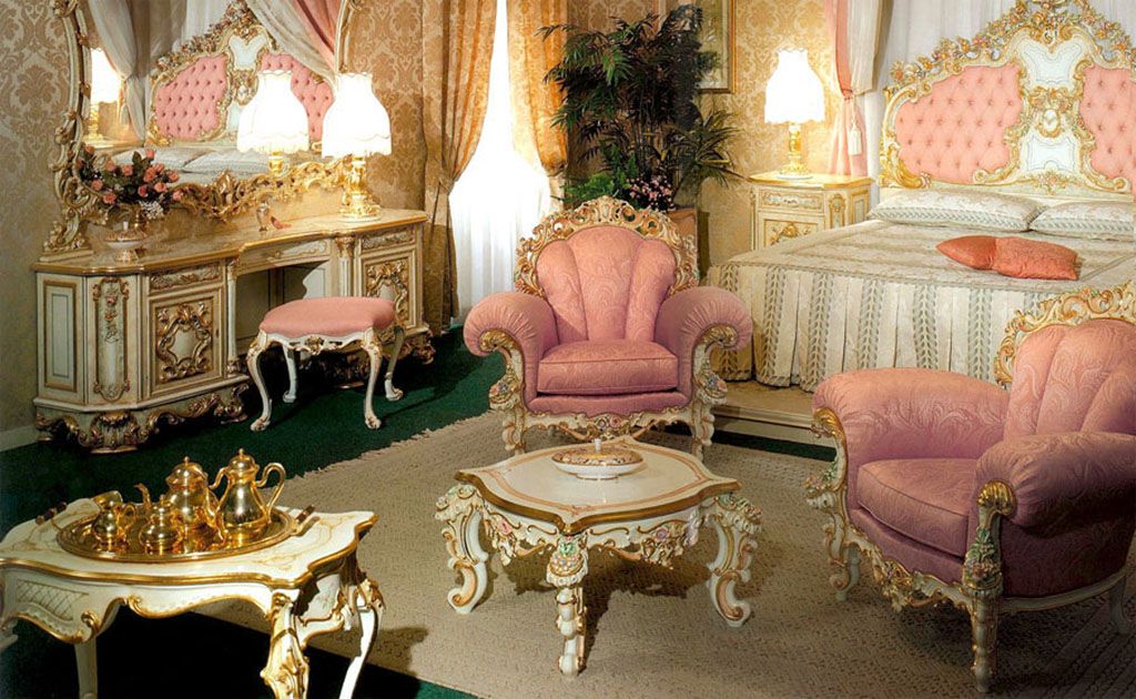 Интерьер рококо